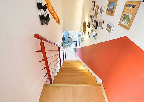 Treppenaufgang - Mansardengeschoss
