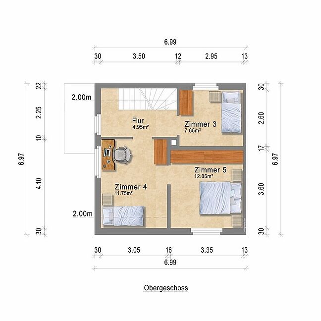 Grundriss für Exposé EFH72 Grundriss für Exposé EFH72