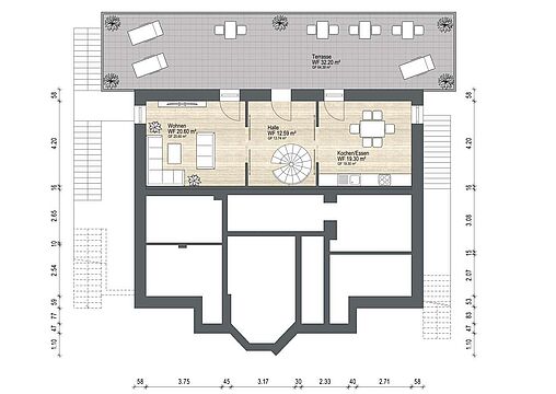 Grundriss Gartengeschoss Grundriss Gartengeschoss