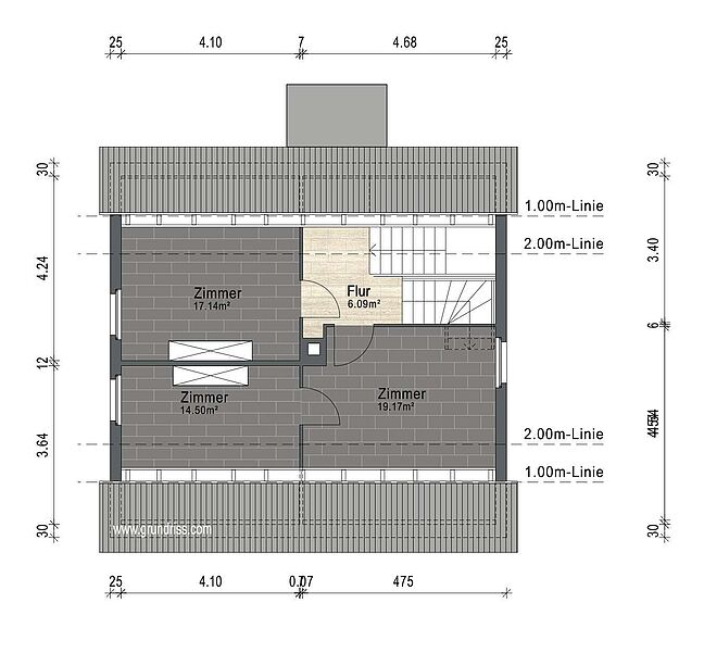 Grundriss für Exposé 4102