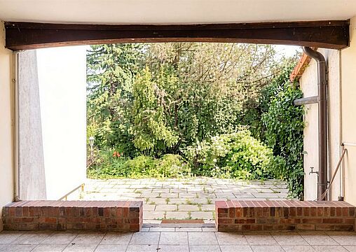 Überdachte Terrasse