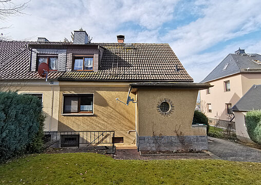 Außenansicht Gartenseite Außenansicht Gartenseite