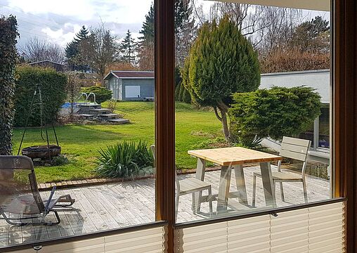 Blick in den Garten