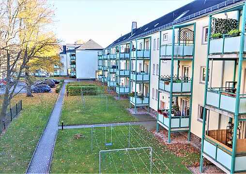 Ausblick in den Hinterhof Ausblick in den Hinterhof