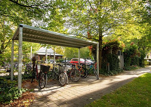 Fahrradstellplätze Fahrradstellplätze