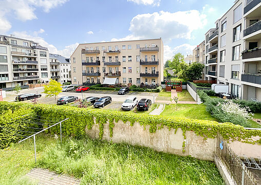 Ausblick vom Balkon Ausblick vom Balkon