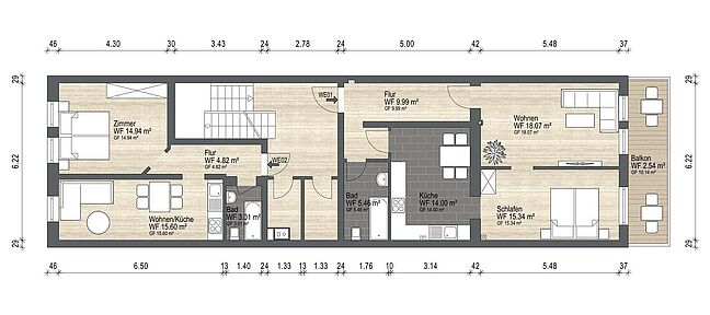 Grundriss für Exposé 4399 Grundriss für Exposé 4399