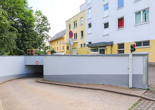 Einfahrt Tiefgarage