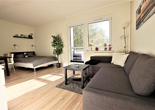 Wohn-/ Schlafzimmer Wohn-/ Schlafzimmer