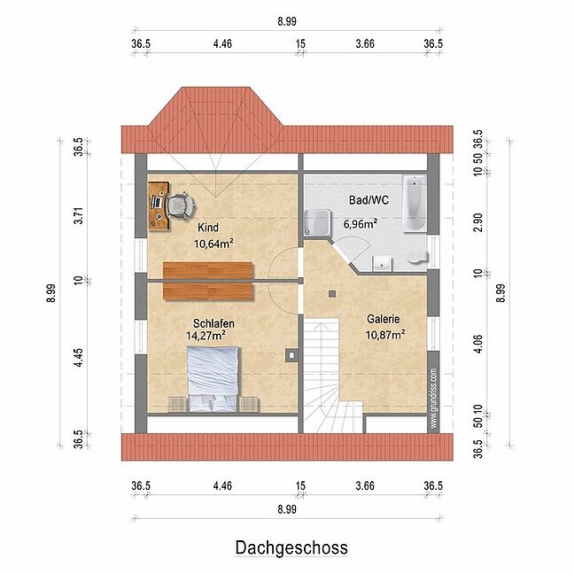 Grundriss für Exposé EFH52 Grundriss für Exposé EFH52