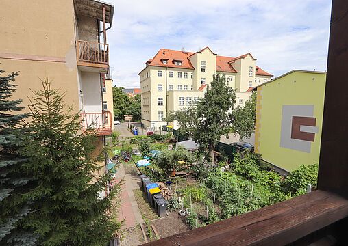 Balkonaussicht 1. OG Balkonaussicht 1. OG